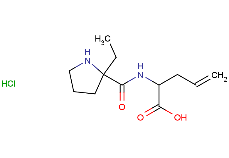 2-[(2-ethylpyrrolidin-2-yl)formamido]pent-4-enoic acid hydrochloride