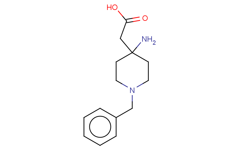 2-(4-amino-1-benzylpiperidin-4-yl)acetic acid