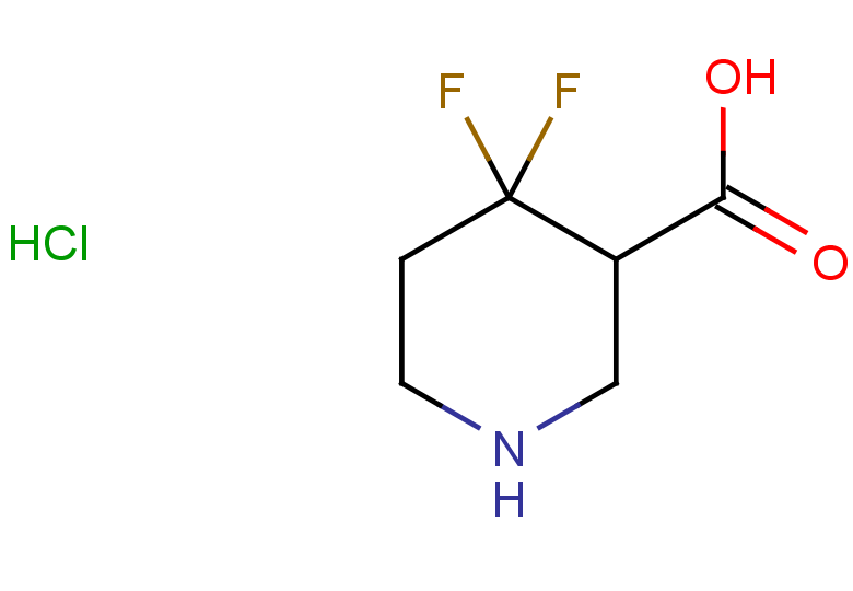 4,4-difluoropiperidine-3-carboxylic acid hydrochloride
