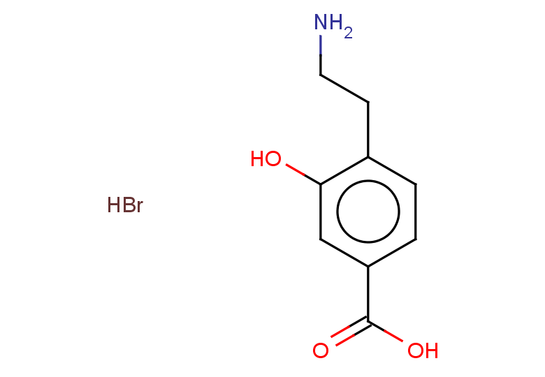 4-(2-aminoethyl)-3-hydroxybenzoic acid hydrobromide