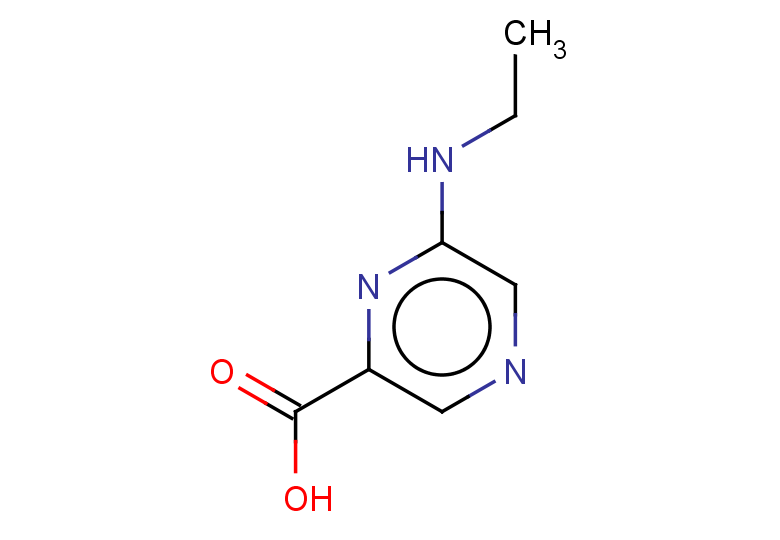 6-(ethylamino)pyrazine-2-carboxylic acid