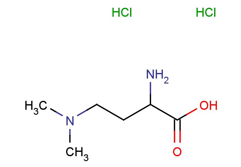 2-amino-4-(dimethylamino)butanoic acid dihydrochloride