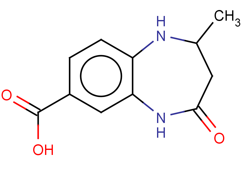 2-methyl-4-oxo-2,3,4,5-tetrahydro-1H-1,5-benzodiazepine-7-carboxylic acid