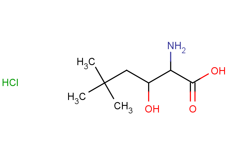 2-amino-3-hydroxy-5,5-dimethylhexanoic acid hydrochloride