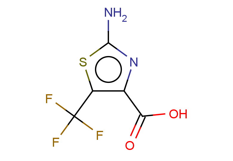 2-amino-5-(trifluoromethyl)-1,3-thiazole-4-carboxylic acid