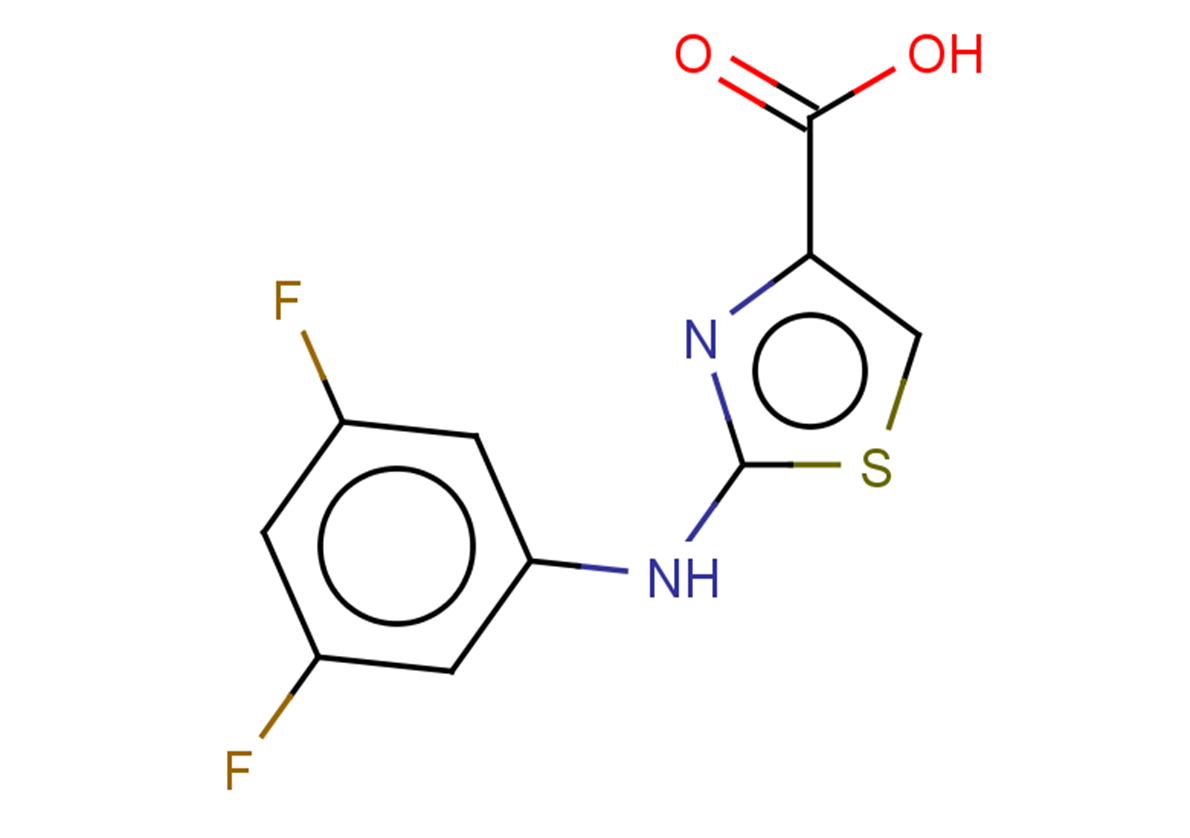 2-[(3,5-difluorophenyl)amino]-1,3-thiazole-4-carboxylic acid
