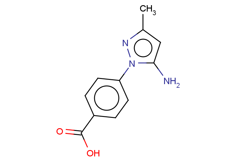 4-(5-amino-3-methyl-1H-pyrazol-1-yl)benzoic acid