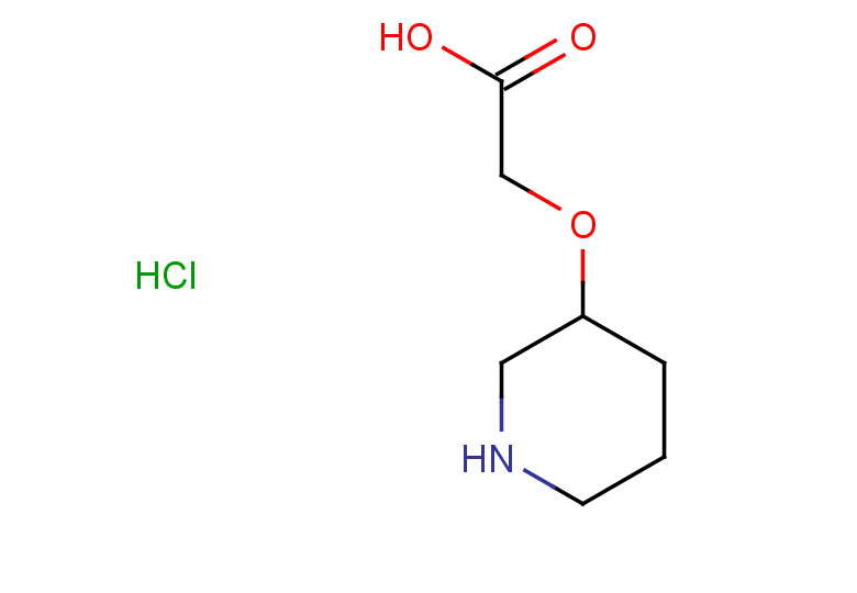 2-(piperidin-3-yloxy)acetic acid hydrochloride