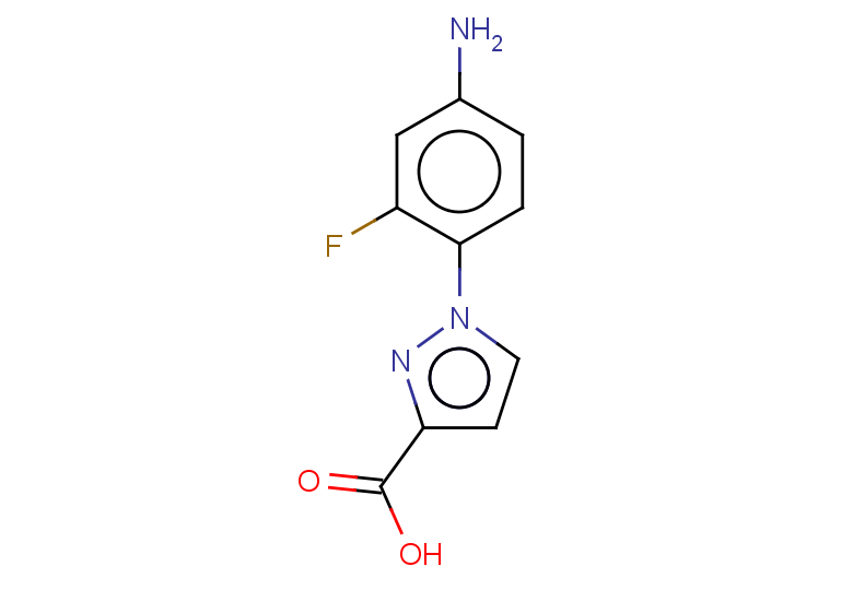1-(4-amino-2-fluorophenyl)-1H-pyrazole-3-carboxylic acid