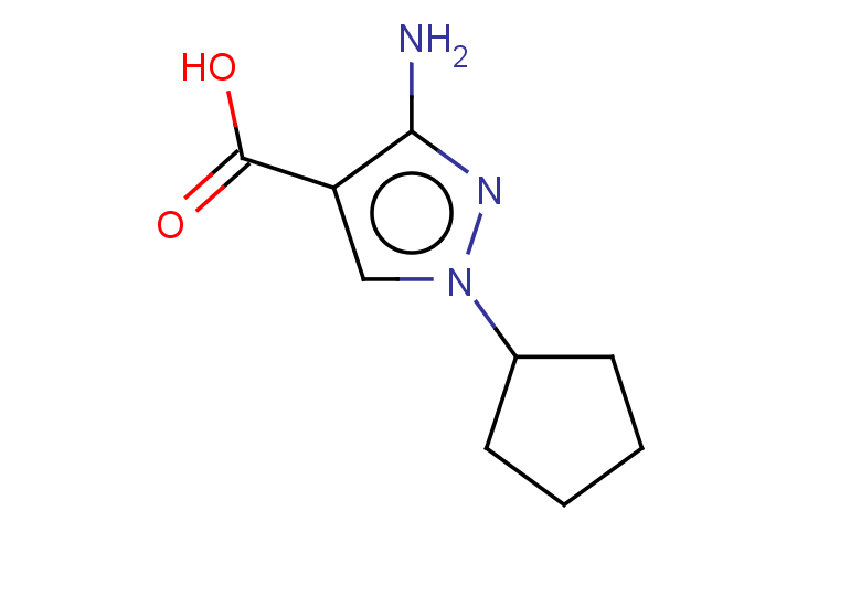 3-amino-1-cyclopentyl-1H-pyrazole-4-carboxylic acid