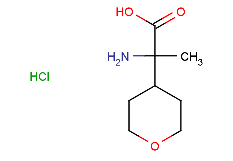 2-amino-2-(oxan-4-yl)propanoic acid hydrochloride