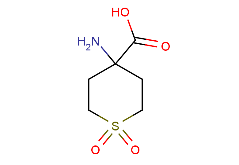 4-aminotetrahydro-2H-thiopyran-4-carboxylic acid 1,1-dioxide