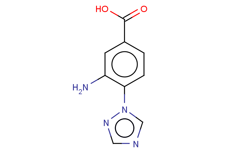 3-amino-4-(1H-1,2,4-triazol-1-yl)benzoic acid
