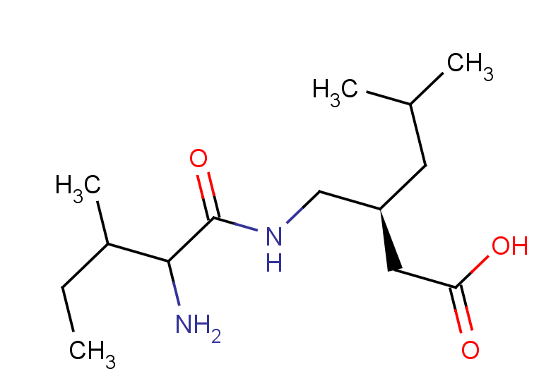 (3S)-3-[(2-amino-3-methylpentanamido)methyl]-5-methylhexanoic acid