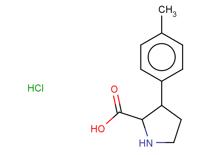 3-(4-methylphenyl)pyrrolidine-2-carboxylic acid hydrochloride, Mixture of diastereomers