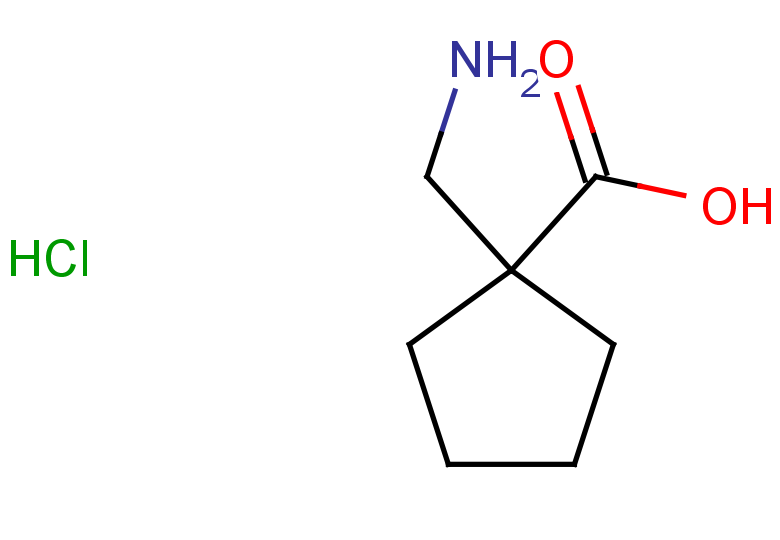 1-(aminomethyl)cyclopentane-1-carboxylic acid hydrochloride