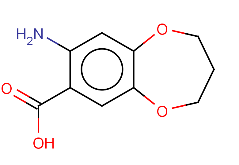 8-amino-3,4-dihydro-2H-1,5-benzodioxepine-7-carboxylic acid