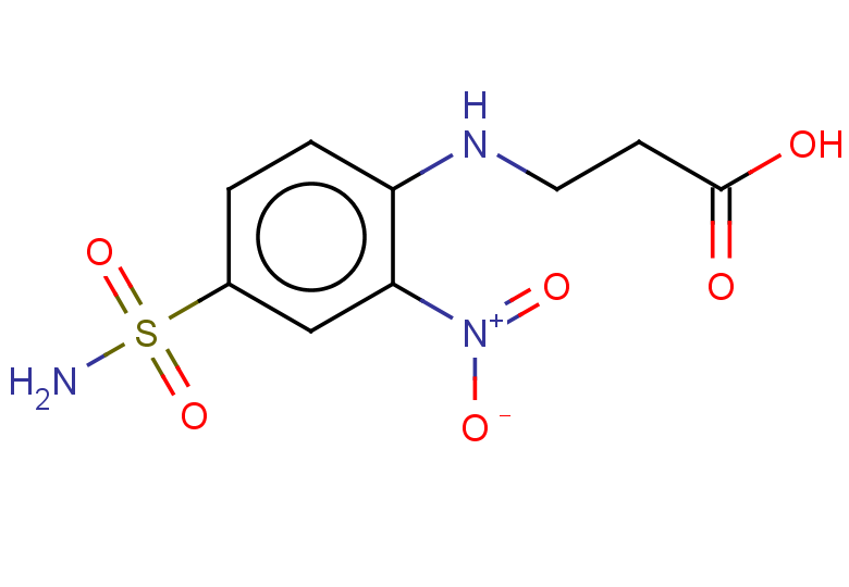 3-[(2-nitro-4-sulfamoylphenyl)amino]propanoic acid