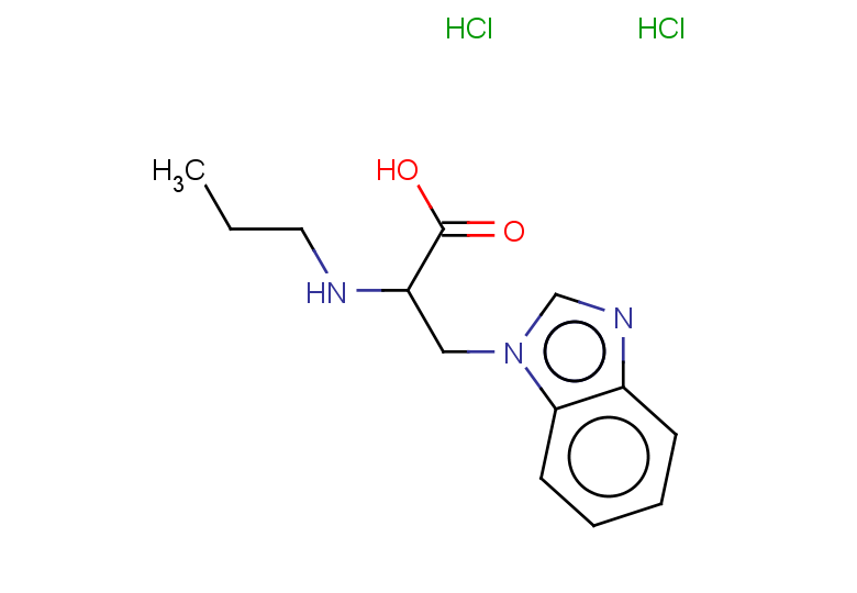 3-(1H-1,3-benzodiazol-1-yl)-2-(propylamino)propanoic acid dihydrochloride