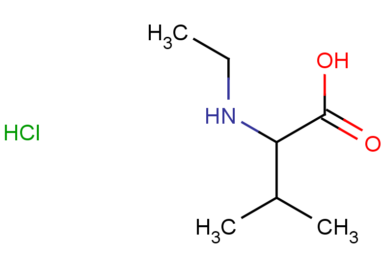 2-(ethylamino)-3-methylbutanoic acid hydrochloride