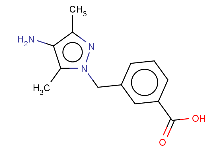 3-[(4-amino-3,5-dimethyl-1H-pyrazol-1-yl)methyl]benzoic acid
