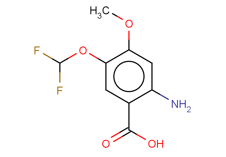 2-amino-5-(difluoromethoxy)-4-methoxybenzoic acid