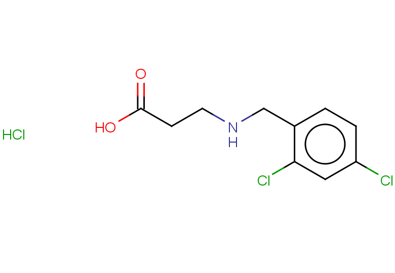3-{[(2,4-dichlorophenyl)methyl]amino}propanoic acid hydrochloride