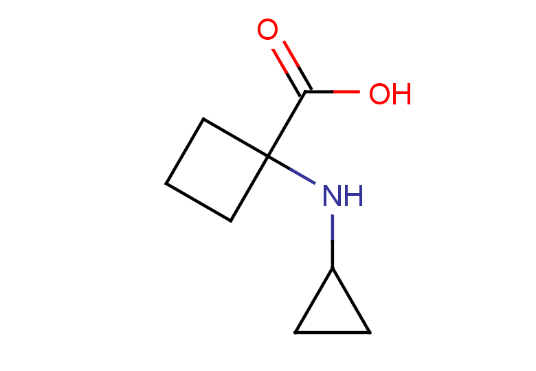 1-(cyclopropylamino)cyclobutane-1-carboxylic acid