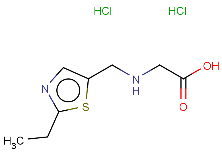2-{[(2-ethyl-1,3-thiazol-5-yl)methyl]amino}acetic acid dihydrochloride
