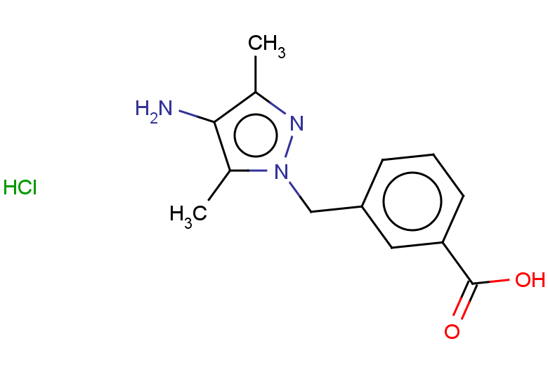 3-[(4-amino-3,5-dimethyl-1H-pyrazol-1-yl)methyl]benzoic acid hydrochloride