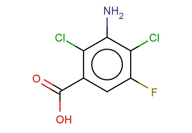 3-amino-2,4-dichloro-5-fluorobenzoic acid