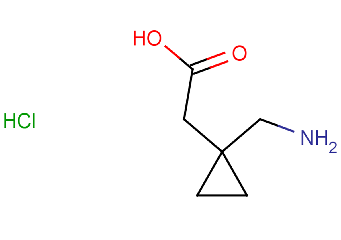 2-[1-(aminomethyl)cyclopropyl]acetic acid hydrochloride