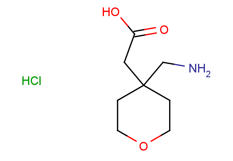 2-[4-(aminomethyl)oxan-4-yl]acetic acid hydrochloride