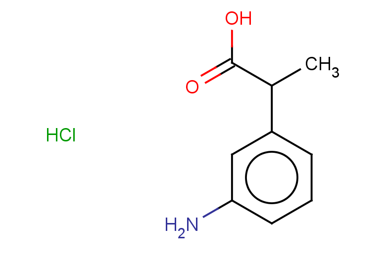 2-(3-aminophenyl)propanoic acid hydrochloride