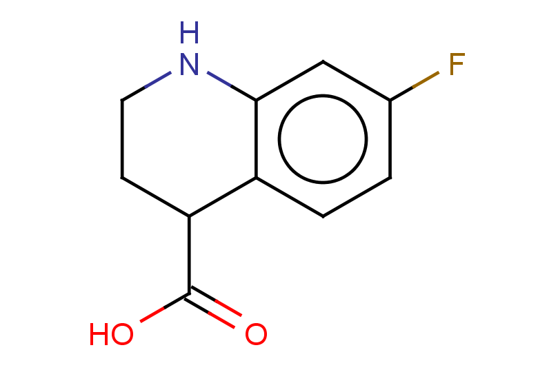 7-fluoro-1,2,3,4-tetrahydroquinoline-4-carboxylic acid
