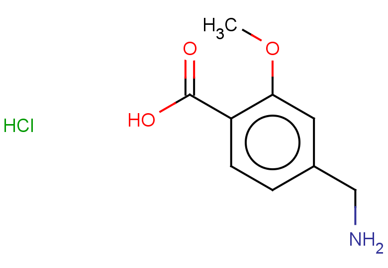 4-(aminomethyl)-2-methoxybenzoic acid hydrochloride