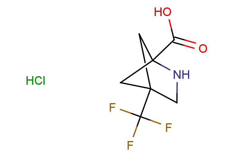 4-(trifluoromethyl)-2-azabicyclo[2.1.1]hexane-1-carboxylic acid hydrochloride