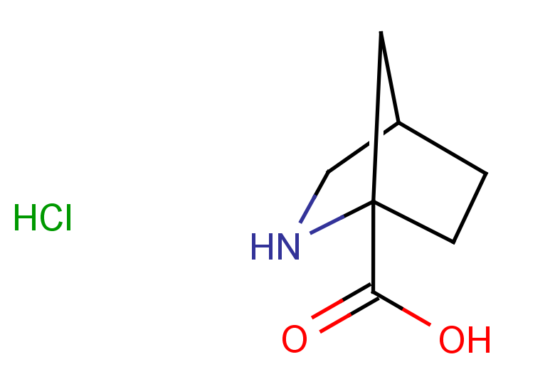 2-azabicyclo[2.2.1]heptane-1-carboxylic acid hydrochloride