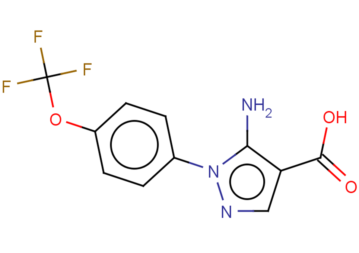 5-amino-1-[4-(trifluoromethoxy)phenyl]-1H-pyrazole-4-carboxylic acid
