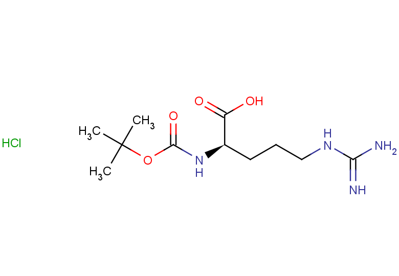 (2R)-2-{[(tert-butoxy)carbonyl]amino}-5-carbamimidamidopentanoic acid hydrochloride