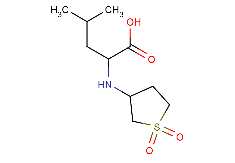2-[(1,1-dioxo-1lambda6-thiolan-3-yl)amino]-4-methylpentanoic acid