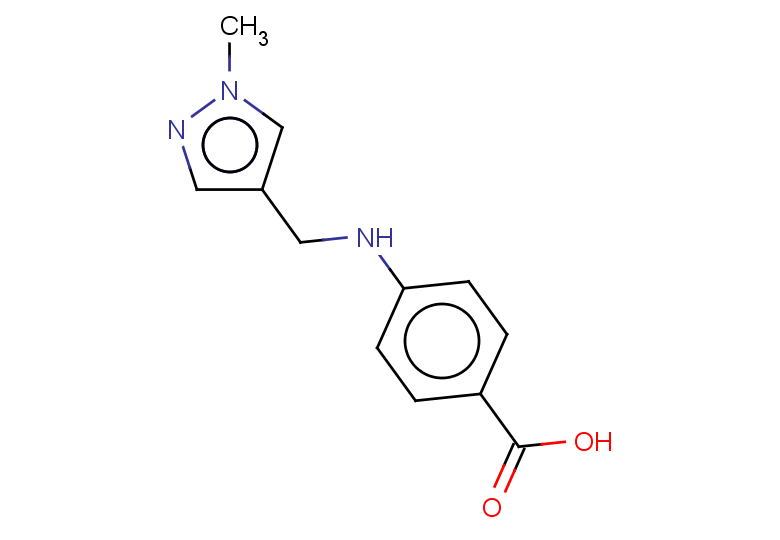 4-{[(1-methyl-1H-pyrazol-4-yl)methyl]amino}benzoic acid