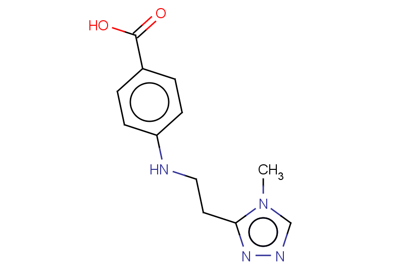 4-{[2-(4-methyl-4H-1,2,4-triazol-3-yl)ethyl]amino}benzoic acid