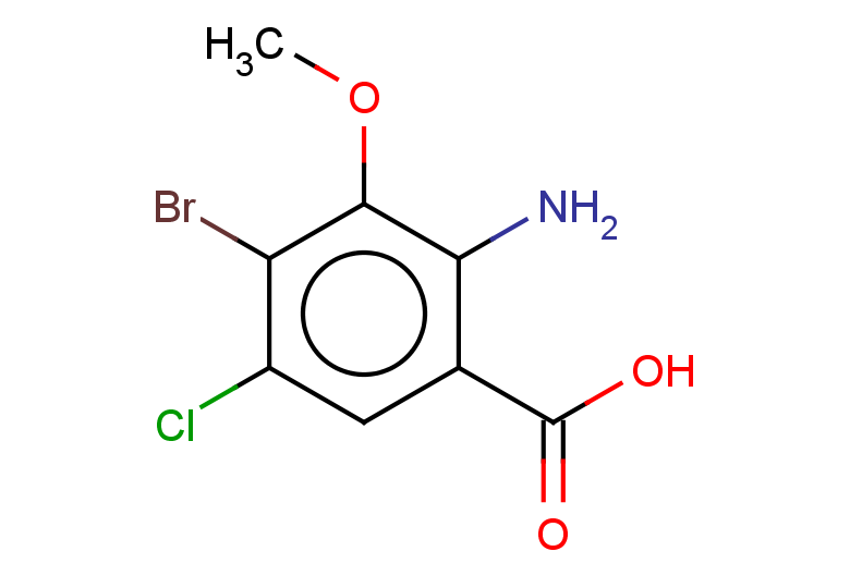 2-amino-4-bromo-5-chloro-3-methoxybenzoic acid
