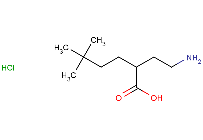2-(2-aminoethyl)-5,5-dimethylhexanoic acid hydrochloride