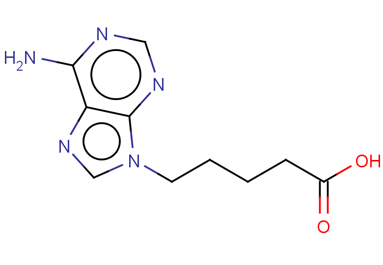 5-(6-amino-9H-purin-9-yl)pentanoic acid