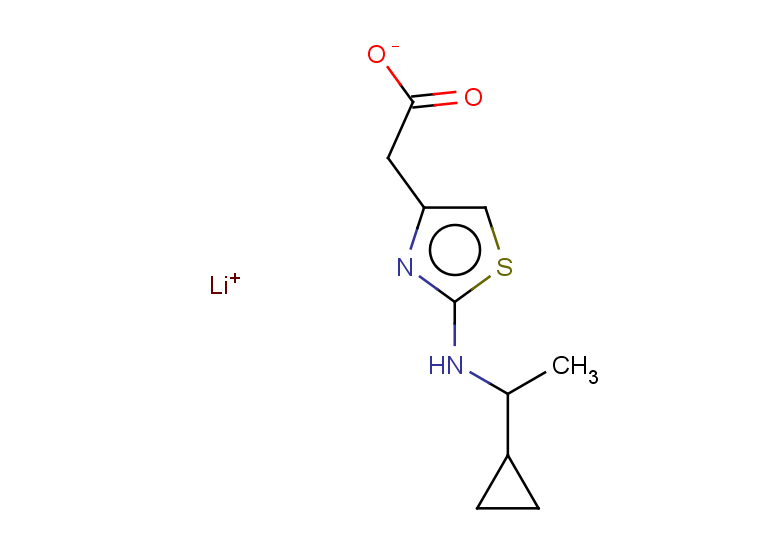 lithium(1+) ion 2-{2-[(1-cyclopropylethyl)amino]-1,3-thiazol-4-yl}acetate