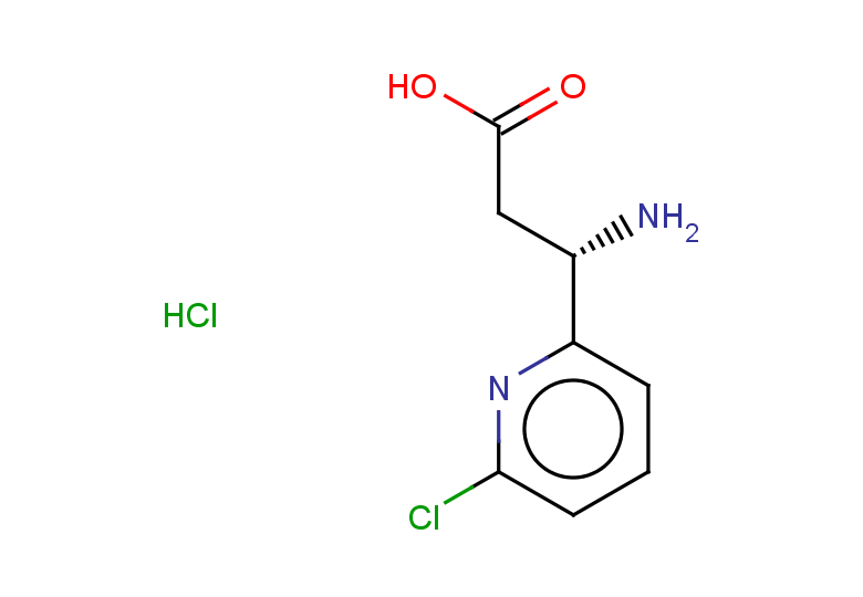 (3S)-3-amino-3-(6-chloropyridin-2-yl)propanoic acid hydrochloride