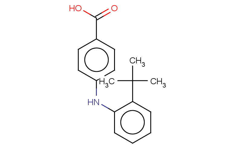 4-[(2-tert-butylphenyl)amino]benzoic acid