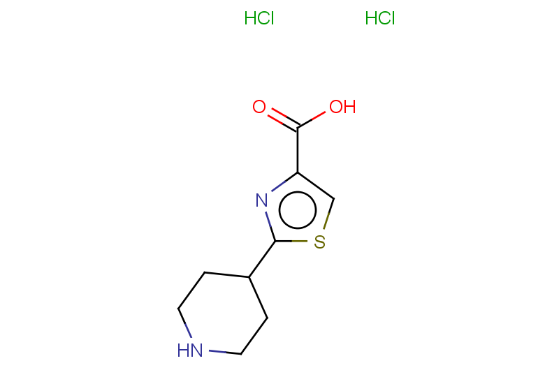 2-(piperidin-4-yl)-1,3-thiazole-4-carboxylic acid dihydrochloride